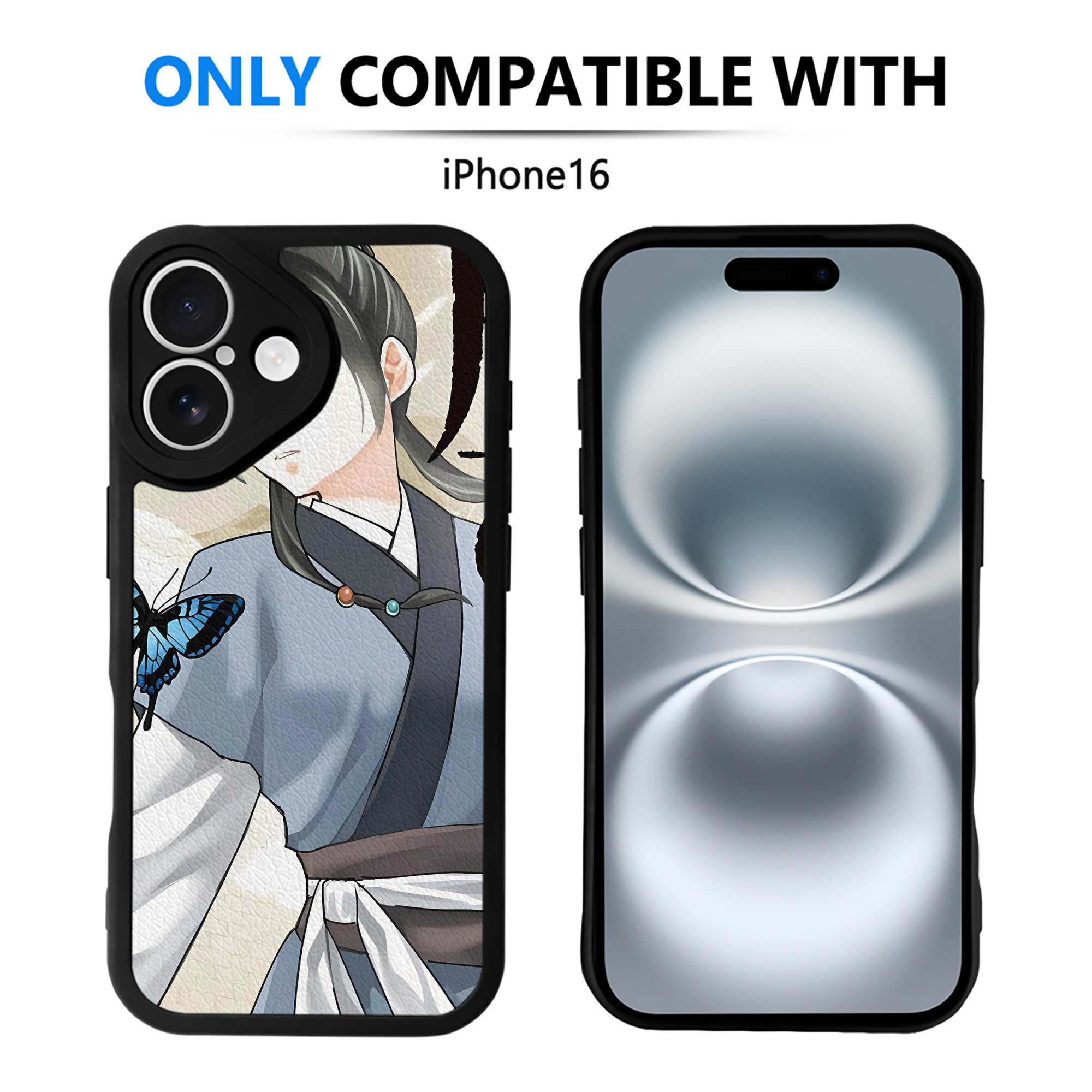 薬屋のひとりごと The Apothecary Diaries 【iPhone 16シリーズ対応】シリコンスマホケース（レザー調） 材質：シリコン